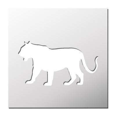 Pochoir Tigre