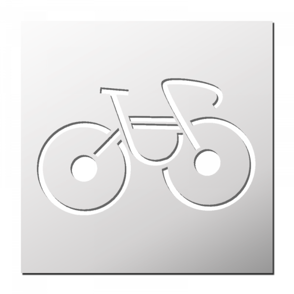 Pochoir Vélo