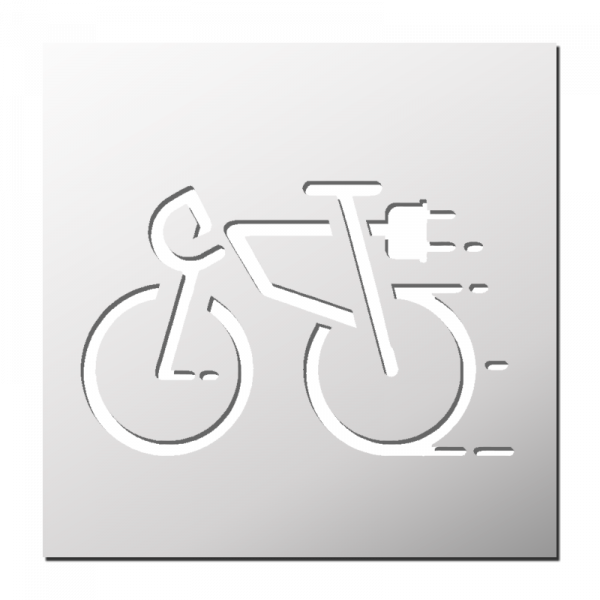 Pochoir Vélo électrique