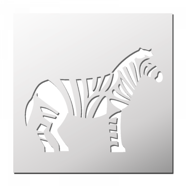 Pochoir Zèbre