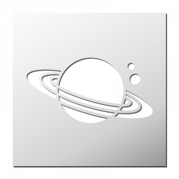 Pochoir Planète