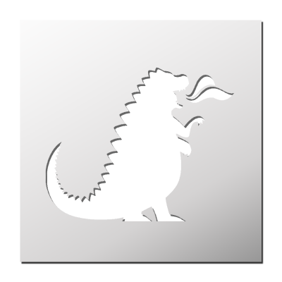 Pochoir Dragon