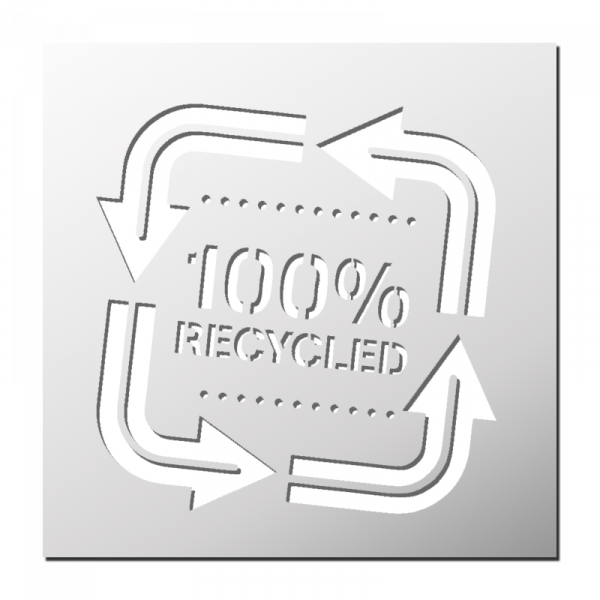 Pochoir 100% Recycled