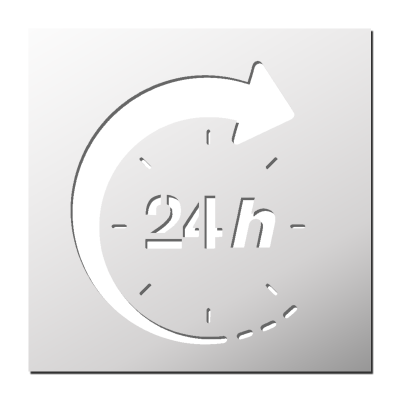 Pochoir 24H
