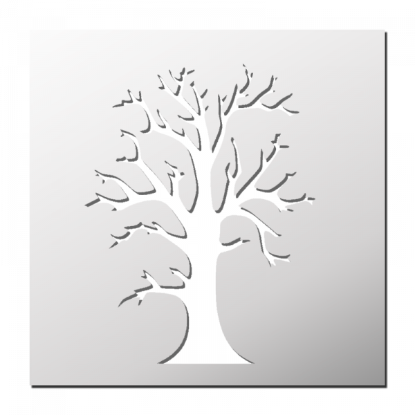 Pochoir Arbre mort