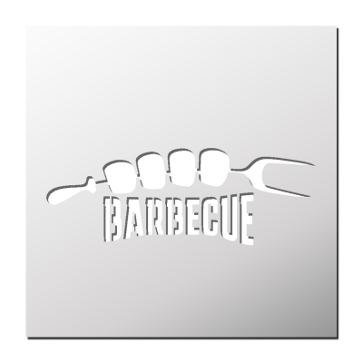 Pochoir Barbecue