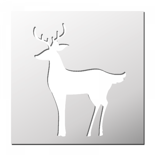 Pochoir Cerf