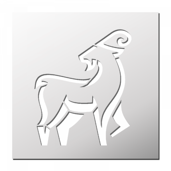Pochoir Chèvre
