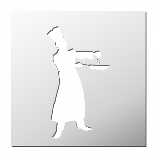 Pochoir Cuisinier