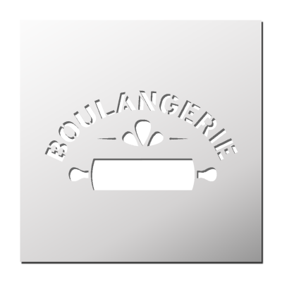 Pochoir Boulangerie