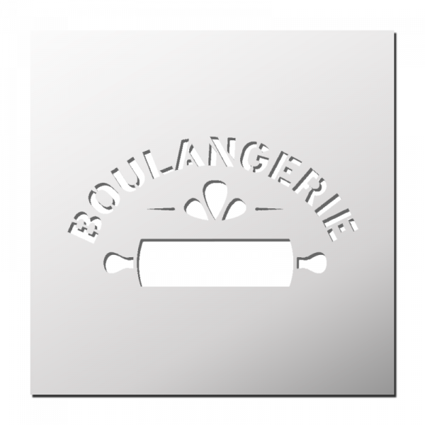 Pochoir Boulangerie