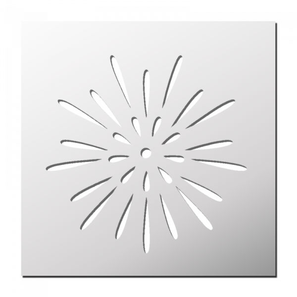 Pochoir Fleur