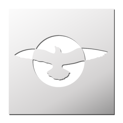 Pochoir Oiseau