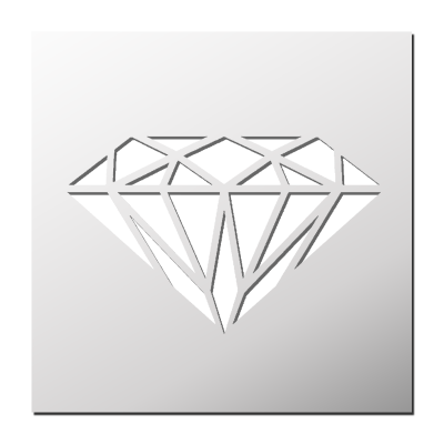 Pochoir Diamant