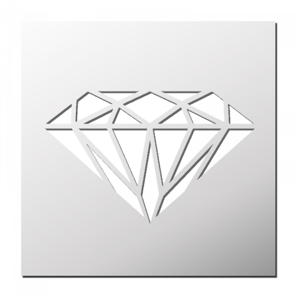 Pochoir Diamant