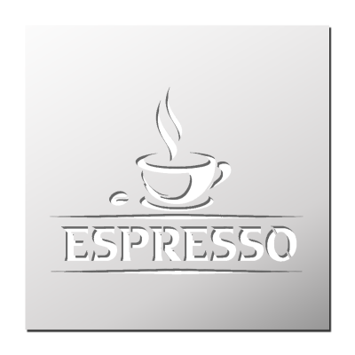 Pochoir Espresso
