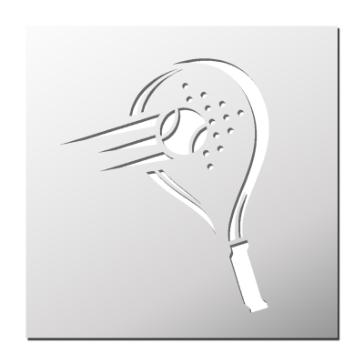 Pochoir Padel