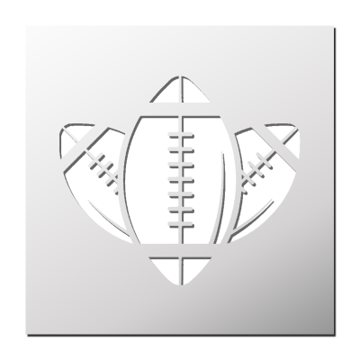 Pochoir Rugby