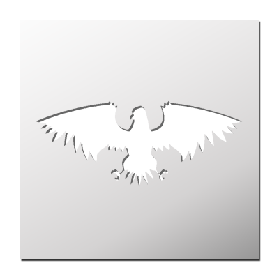 Pochoir Aigle