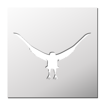 Pochoir Aigle