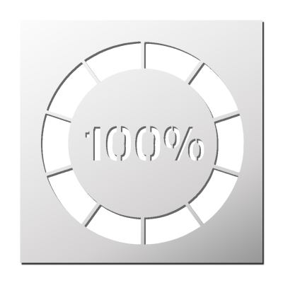 Pochoir 100%