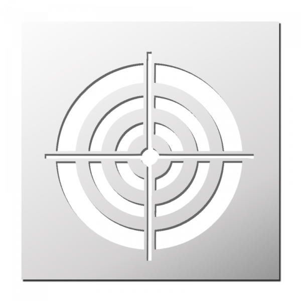 Pochoir Cible
