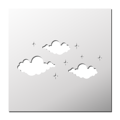 Pochoir Ciel étoilé