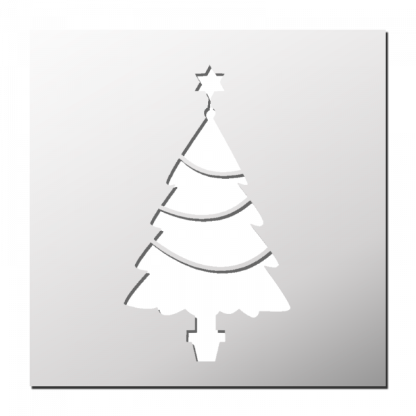 Pochoir Sapin de Noël
