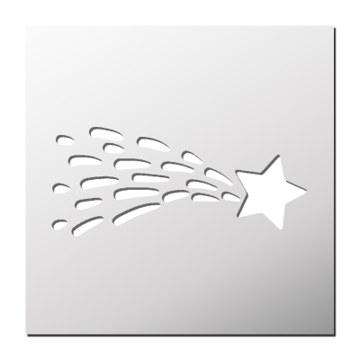 Pochoir Etoile filante