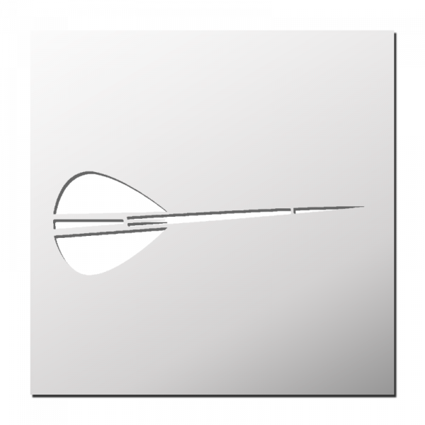 Pochoir Fléchette