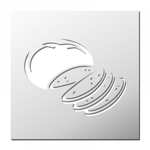 CKJ Lot De 6 Pochoirs à Gâteau En Dentelle Pour Décoration De Gâteaux