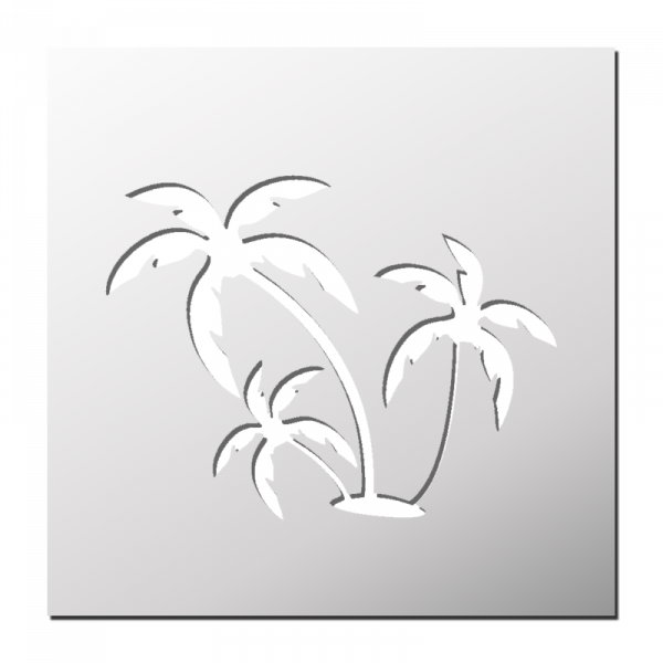 Pochoir Palmiers