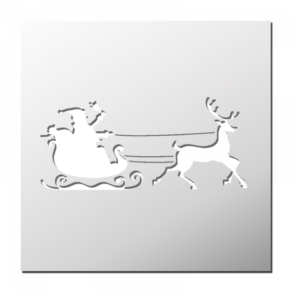 Pochoir Père Noël