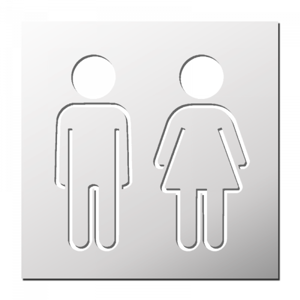 Pochoir Toilette