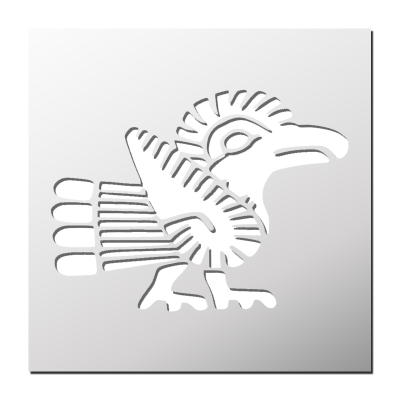 Pochoir Oiseau