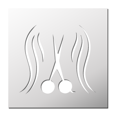 Pochoir Coiffeur