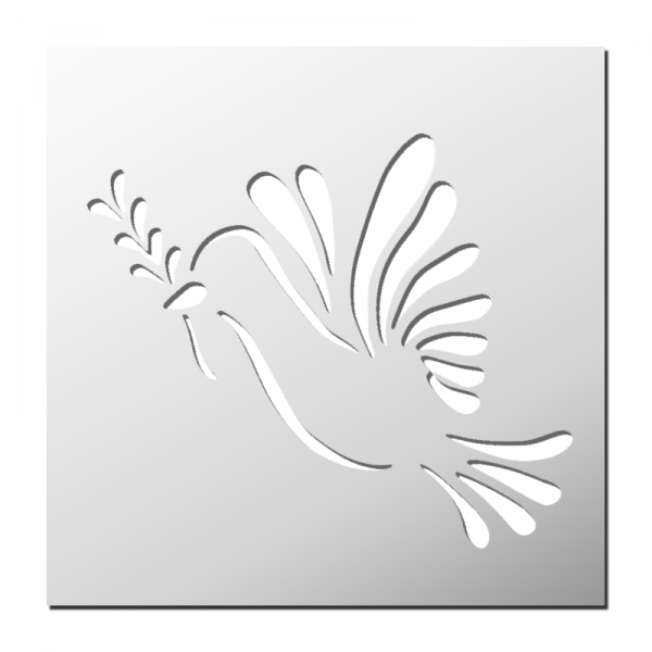 Pochoir Colombe
