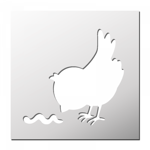 Pochoir Oiseau