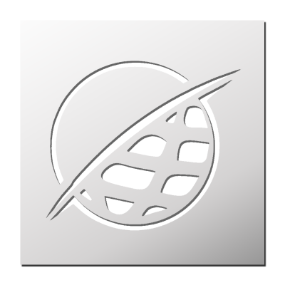 Pochoir Planète