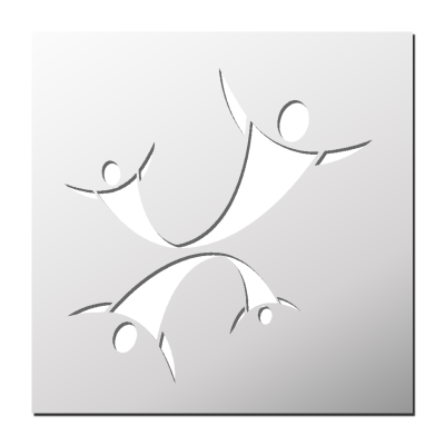 Pochoir Famille