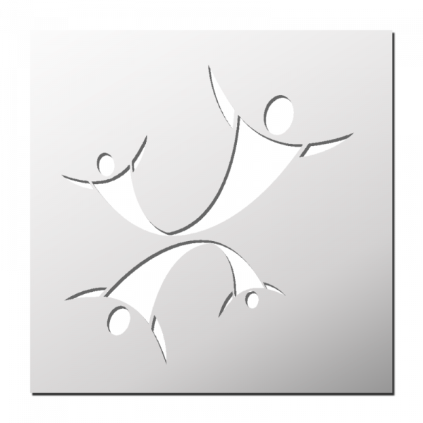 Pochoir Famille