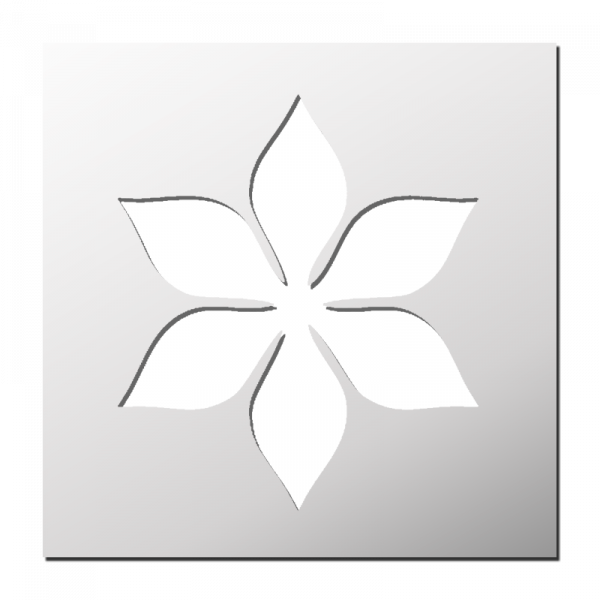 Pochoir Fleur