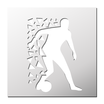 Pochoir Foot