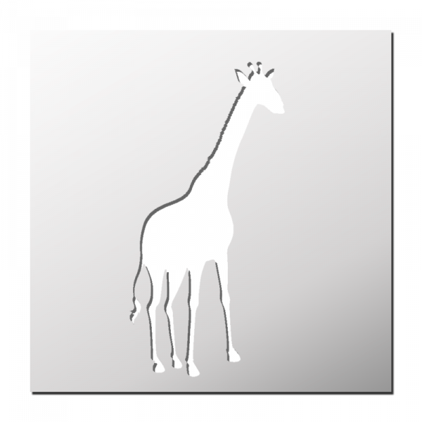 Pochoir Girafe