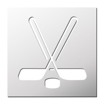 Pochoir Hockey