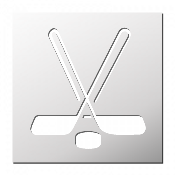 Pochoir Hockey