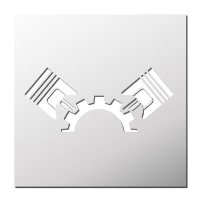 Pochoir Moteur
