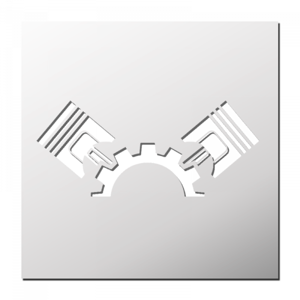 Pochoir Moteur