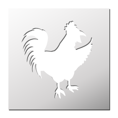Pochoir Poulet