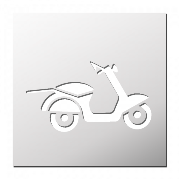 Pochoir Scooter